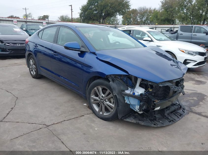 2018 HYUNDAI ELANTRA SEL/VALUE/LIMITED - 5NPD84LF2JH340983