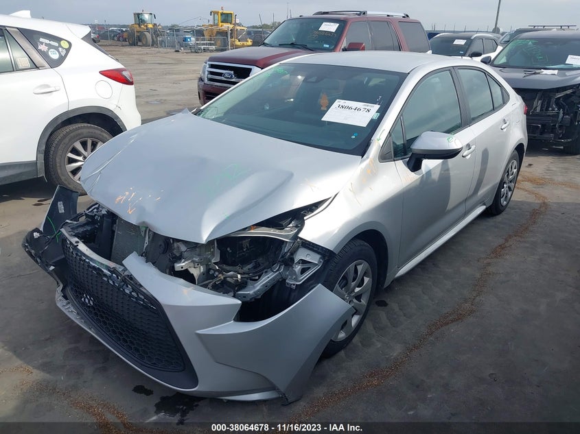 VIN 5YFEPMAE5MP244385 2021 TOYOTA COROLLA LE