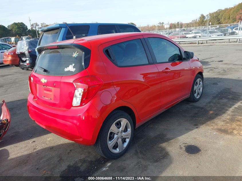 VIN KL8CB6SA7LC453981 2020 CHEVROLET SPARK FWD LS AUTOMATIC