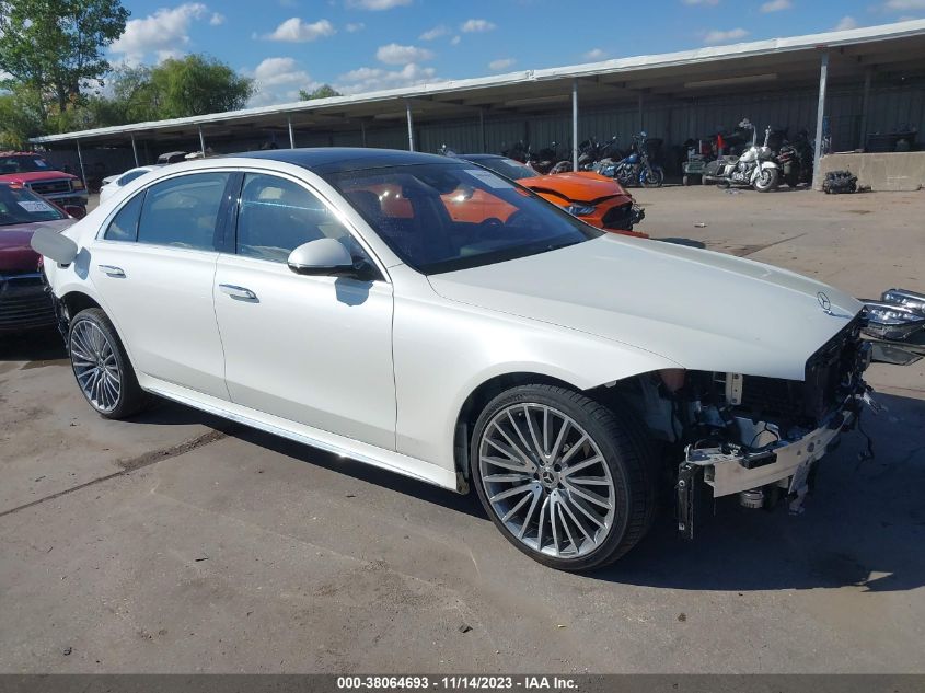 2022 MERCEDES-BENZ S 580 4MATIC - W1K6G7GB1NA126865
