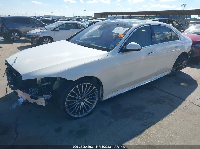 2022 MERCEDES-BENZ S 580 4MATIC - W1K6G7GB1NA126865