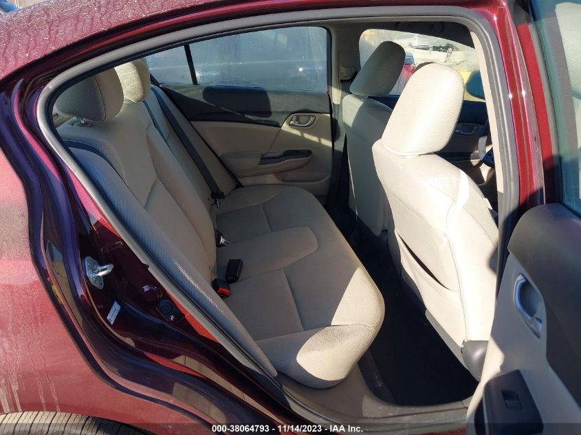 2013 HONDA CIVIC LX - 19XFB2F55DE038422
