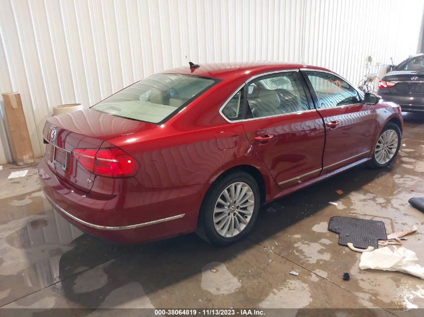 2016 VOLKSWAGEN PASSAT SE - 1VWBT7A3XGC064005