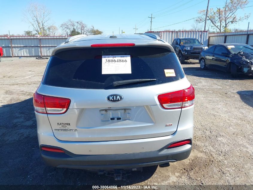 2016 KIA SORENTO LX/L - 5XYPG4A33GG045593