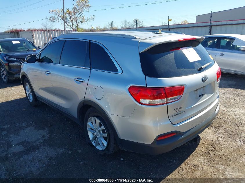 2016 KIA SORENTO LX/L - 5XYPG4A33GG045593