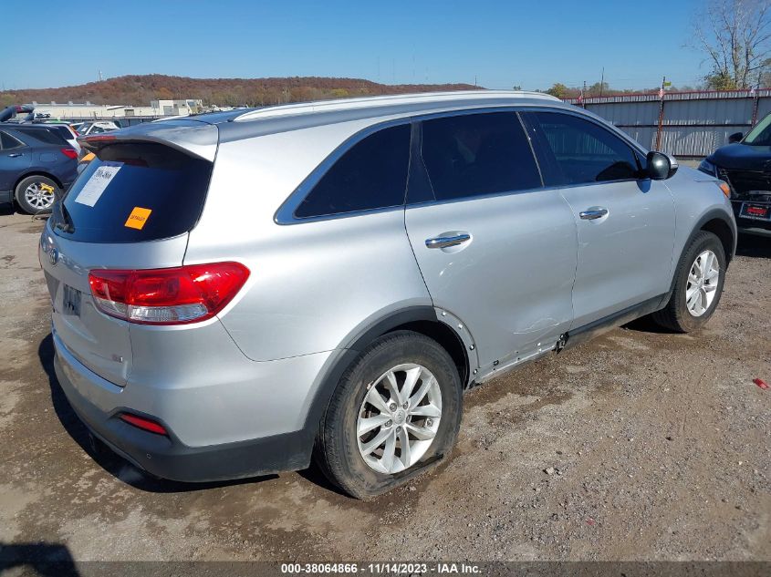 2016 KIA SORENTO LX/L - 5XYPG4A33GG045593