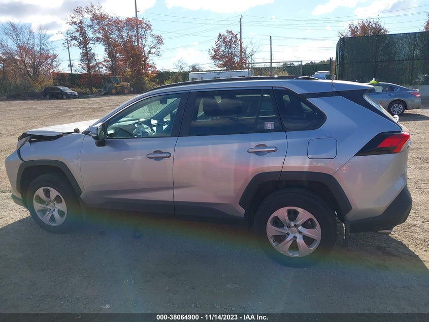 VIN 2T3G1RFV4MC192867 2021 TOYOTA RAV4 LE