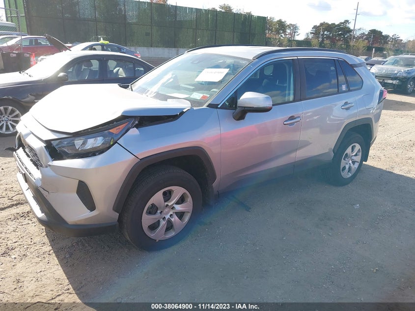 VIN 2T3G1RFV4MC192867 2021 TOYOTA RAV4 LE