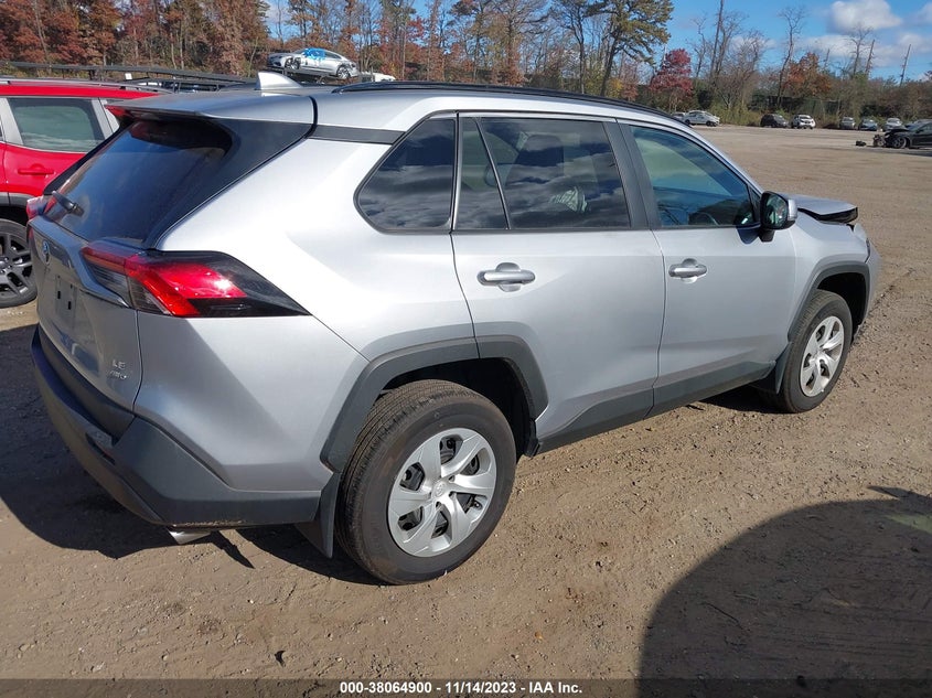 VIN 2T3G1RFV4MC192867 2021 TOYOTA RAV4 LE
