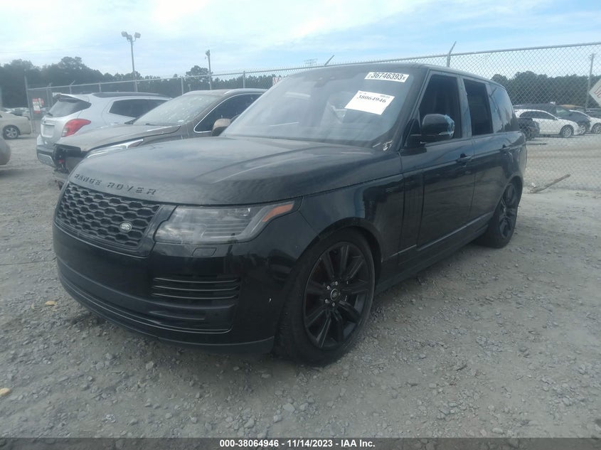 VIN SALGS2RU5NA459612 2022 LAND ROVER RANGE ROVER WESTMINSTER