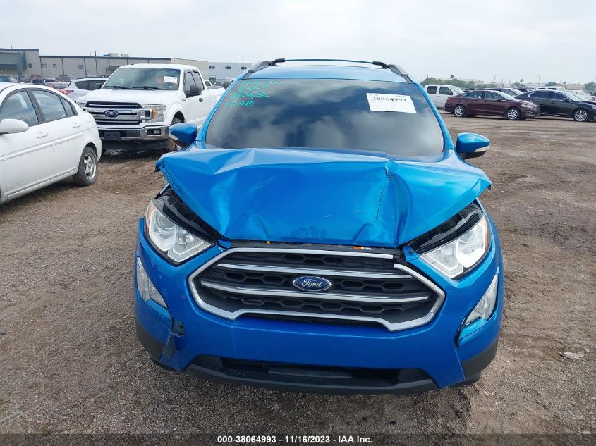 2018 FORD ECOSPORT SE - MAJ3P1TE6JC179172