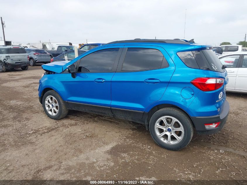 2018 FORD ECOSPORT SE - MAJ3P1TE6JC179172