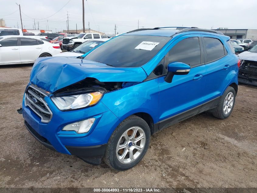2018 FORD ECOSPORT SE - MAJ3P1TE6JC179172