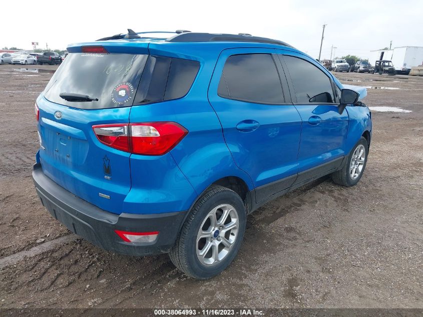 2018 FORD ECOSPORT SE - MAJ3P1TE6JC179172