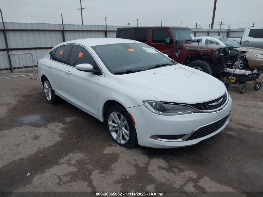 2016 CHRYSLER 200 LIMITED - 1C3CCCAB8GN107529