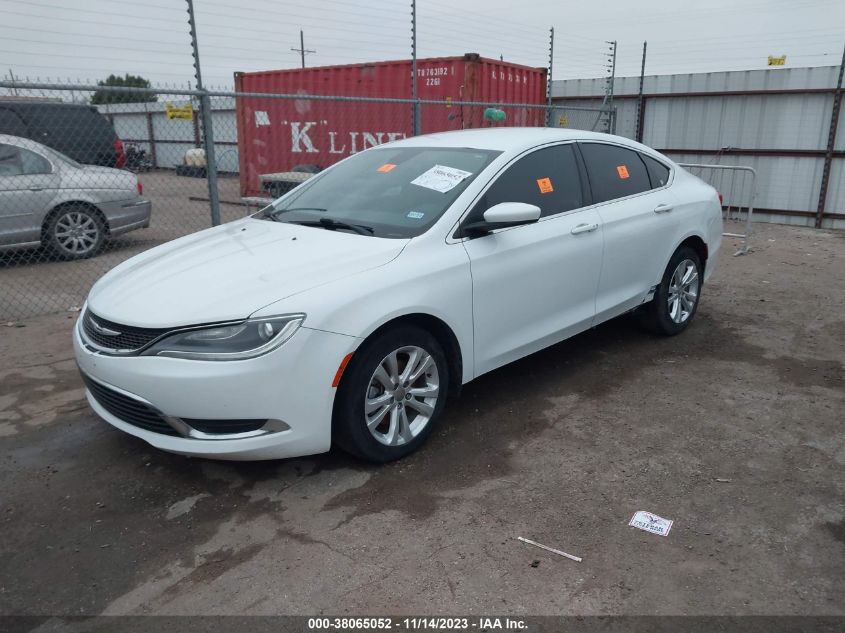 2016 CHRYSLER 200 LIMITED - 1C3CCCAB8GN107529