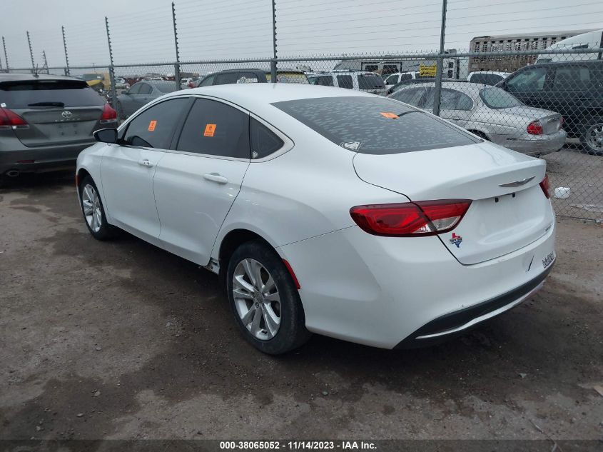2016 CHRYSLER 200 LIMITED - 1C3CCCAB8GN107529