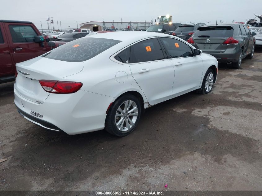2016 CHRYSLER 200 LIMITED - 1C3CCCAB8GN107529