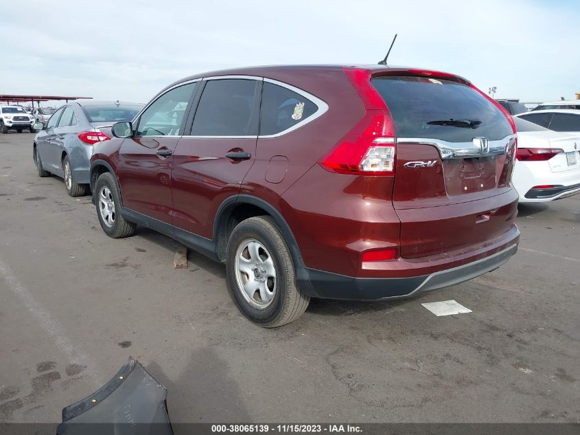 2015 HONDA CR-V LX - 3CZRM3H36FG707582