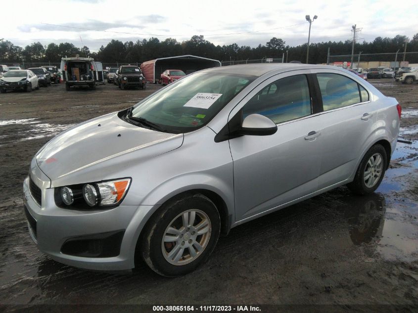 2015 CHEVROLET SONIC LT AUTO - 1G1JC5SG0F4126274