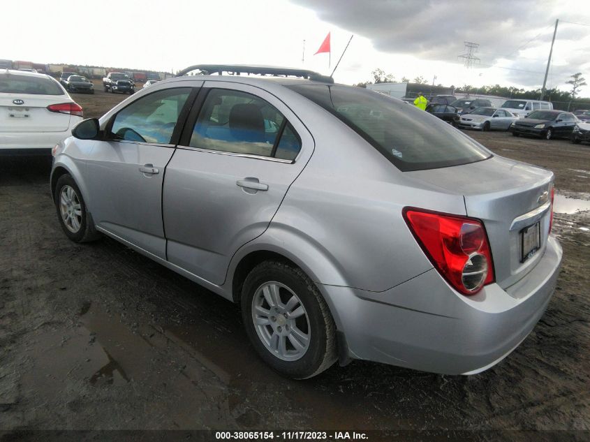 2015 CHEVROLET SONIC LT AUTO - 1G1JC5SG0F4126274