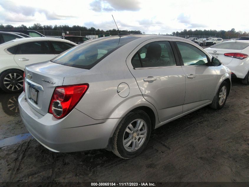 2015 CHEVROLET SONIC LT AUTO - 1G1JC5SG0F4126274