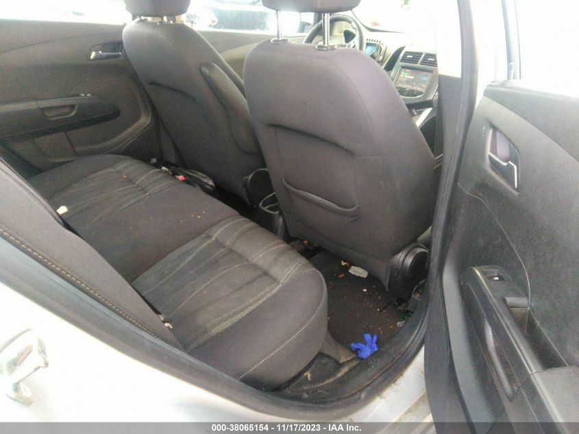 2015 CHEVROLET SONIC LT AUTO - 1G1JC5SG0F4126274