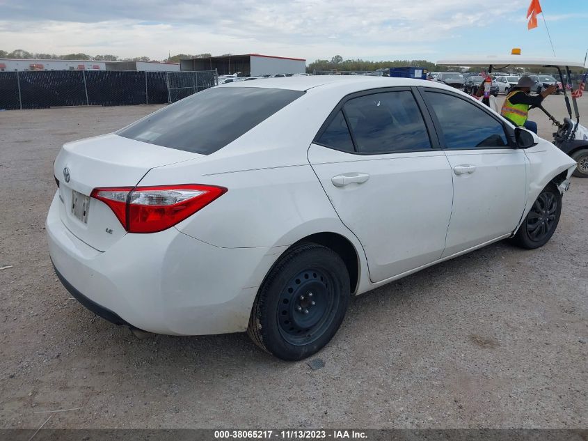 2014 TOYOTA COROLLA L/LE/LE PLS/PRM/S/S PLS - 5YFBURHEXEP105188