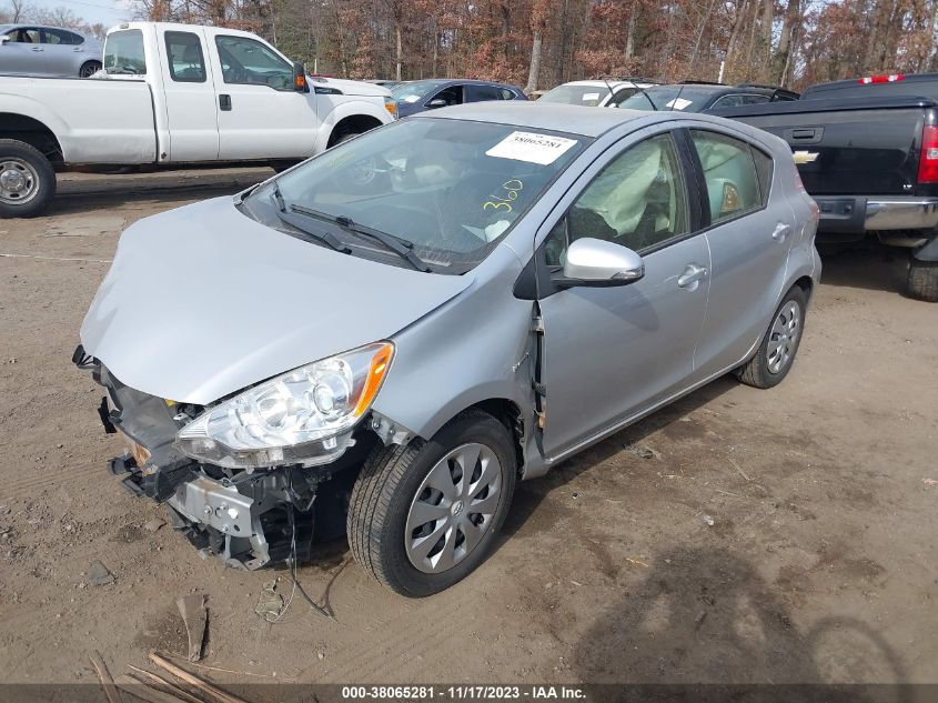 2014 TOYOTA PRIUS C TWO - JTDKDTB33E1573322