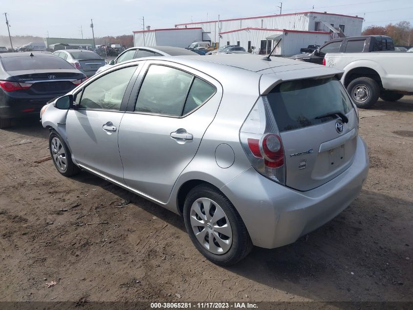 2014 TOYOTA PRIUS C TWO - JTDKDTB33E1573322
