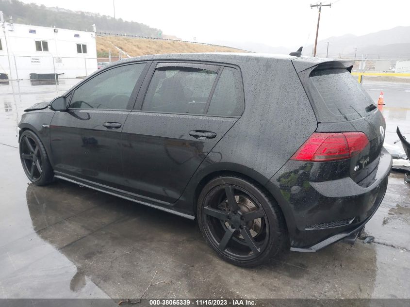 2018 VOLKSWAGEN GOLF R - WVWVF7AU2JW154805