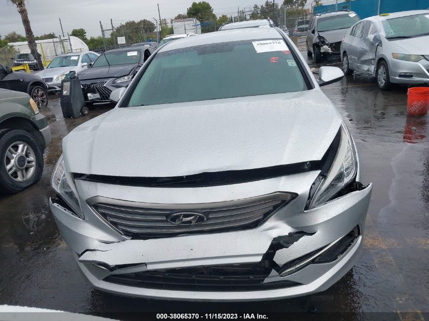 2015 HYUNDAI SONATA SE - 5NPE24AF2FH038156