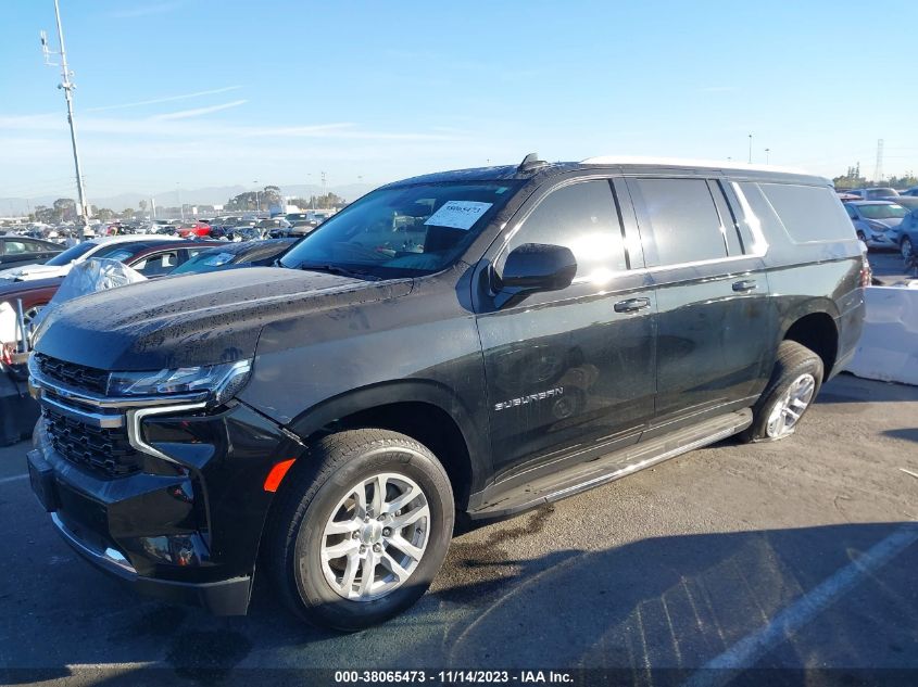2021 CHEVROLET SUBURBAN C1500  LS - 1GNSCBKD9MR351770