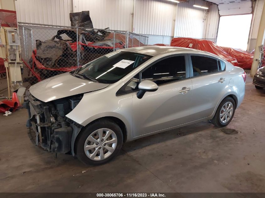 2013 KIA RIO LX - KNADM4A34D6186583