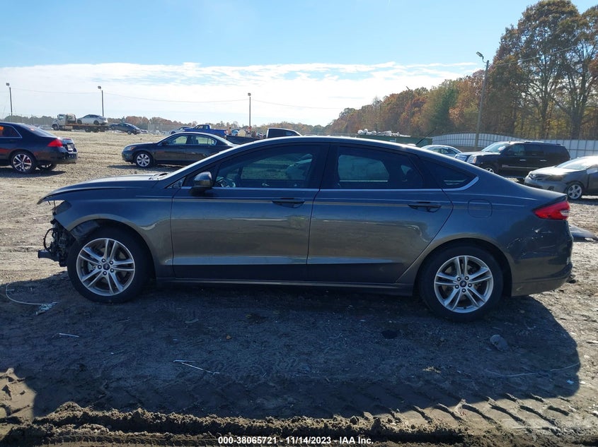VIN 3FA6P0HD4JR224408 2018 FORD FUSION SE