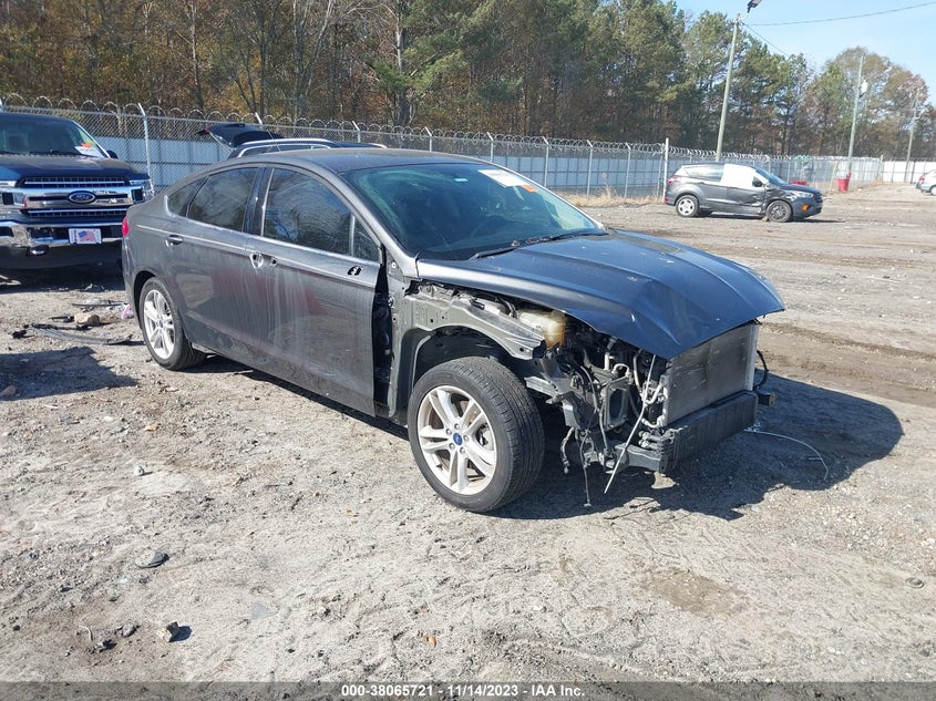 VIN 3FA6P0HD4JR224408 2018 FORD FUSION SE