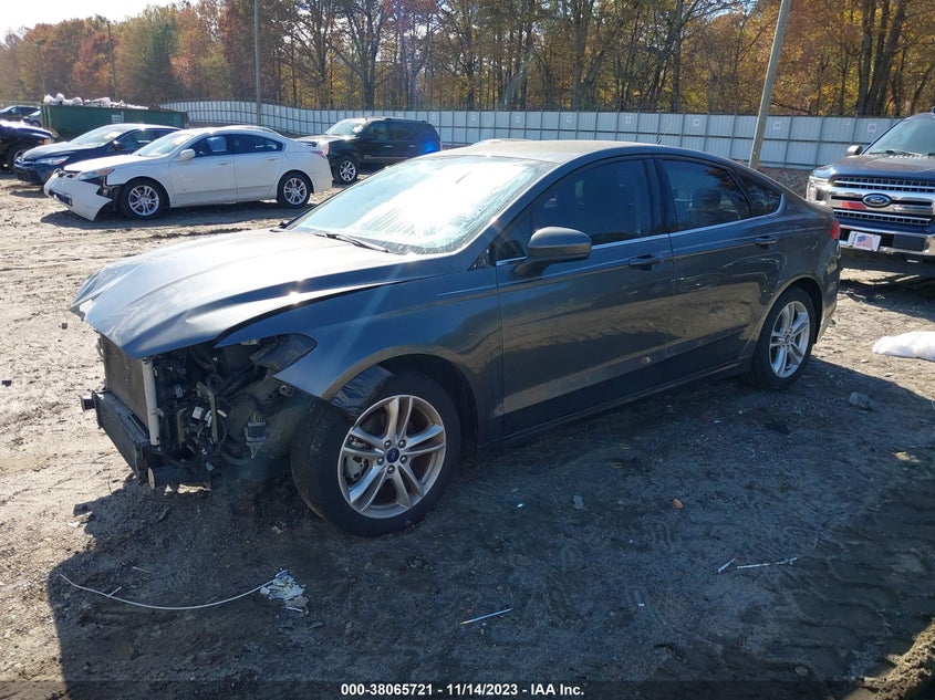 VIN 3FA6P0HD4JR224408 2018 FORD FUSION SE