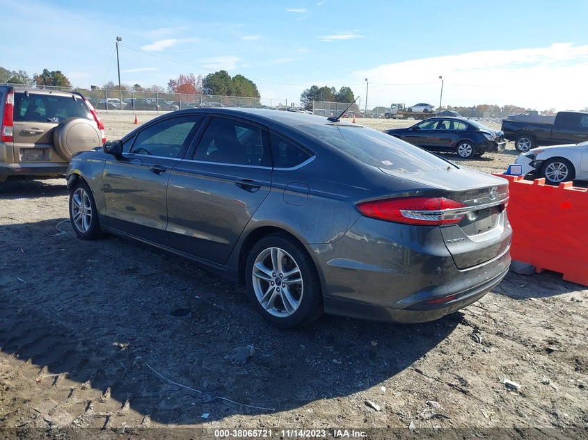 VIN 3FA6P0HD4JR224408 2018 FORD FUSION SE