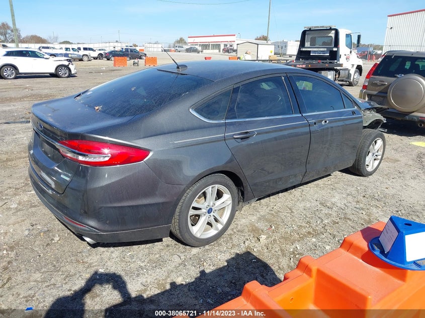 VIN 3FA6P0HD4JR224408 2018 FORD FUSION SE
