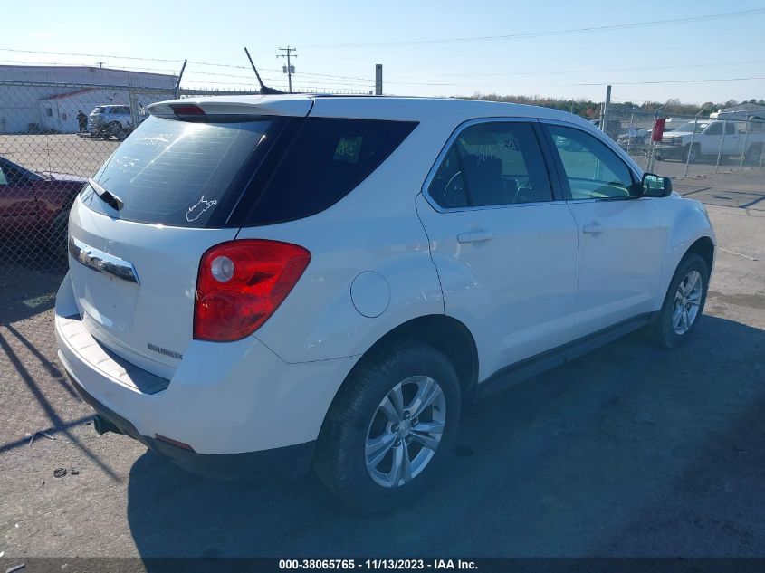 2013 CHEVROLET EQUINOX LS - 1GNALBEK1DZ125616