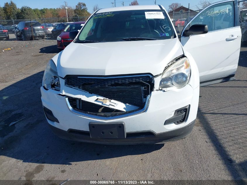 2013 CHEVROLET EQUINOX LS - 1GNALBEK1DZ125616