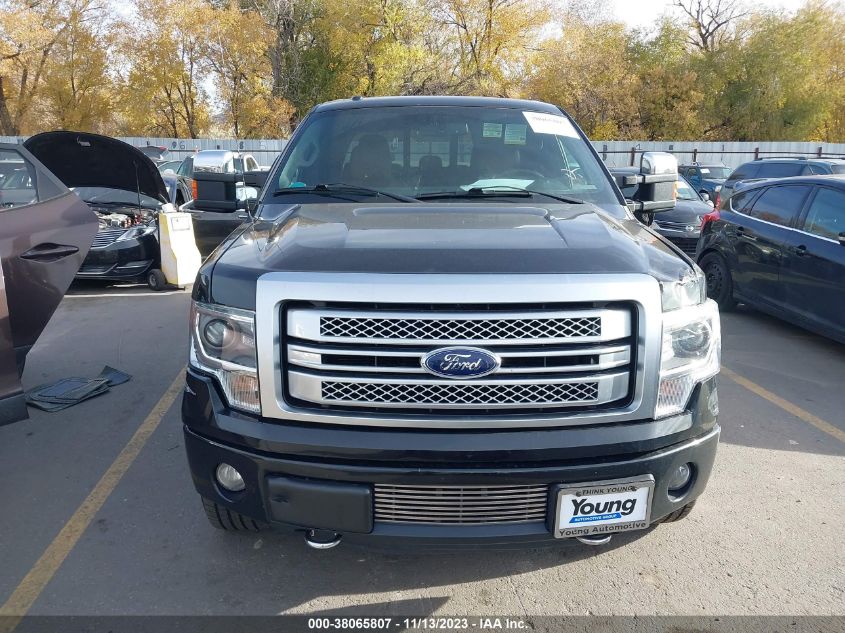 2013 FORD F-150 PLATINUM - 1FTFW1ET5DFA18062