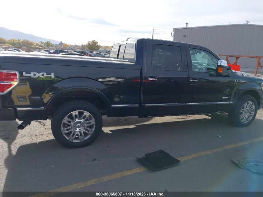 2013 FORD F-150 PLATINUM - 1FTFW1ET5DFA18062