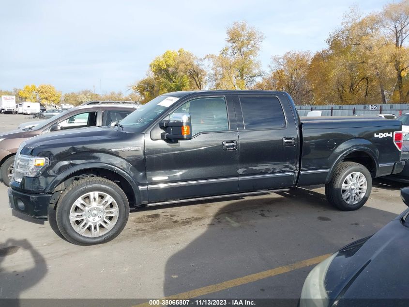 2013 FORD F-150 PLATINUM - 1FTFW1ET5DFA18062