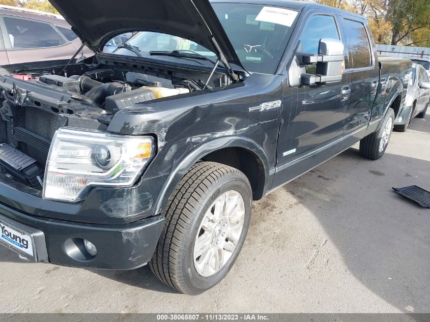 2013 FORD F-150 PLATINUM - 1FTFW1ET5DFA18062