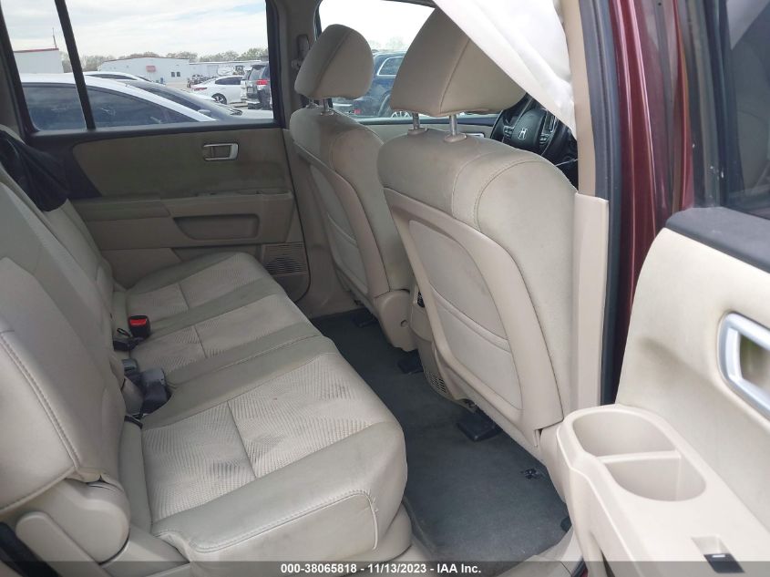 2013 HONDA PILOT LX - 5FNYF3H21DB035193