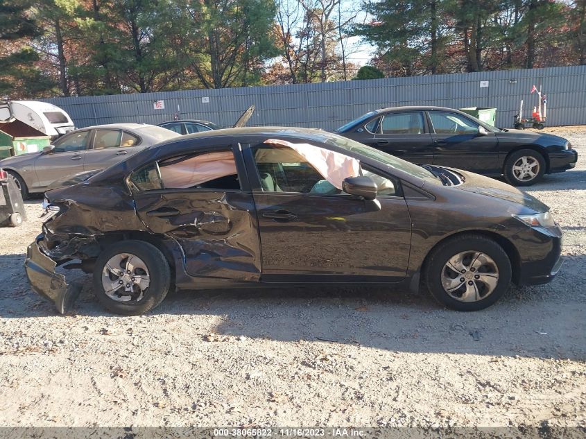 2014 HONDA CIVIC LX - 2HGFB2F55EH521450