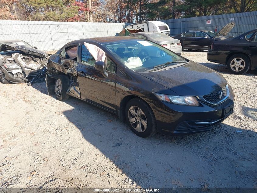 2014 HONDA CIVIC LX - 2HGFB2F55EH521450
