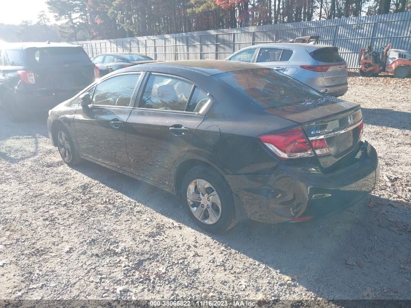 2014 HONDA CIVIC LX - 2HGFB2F55EH521450