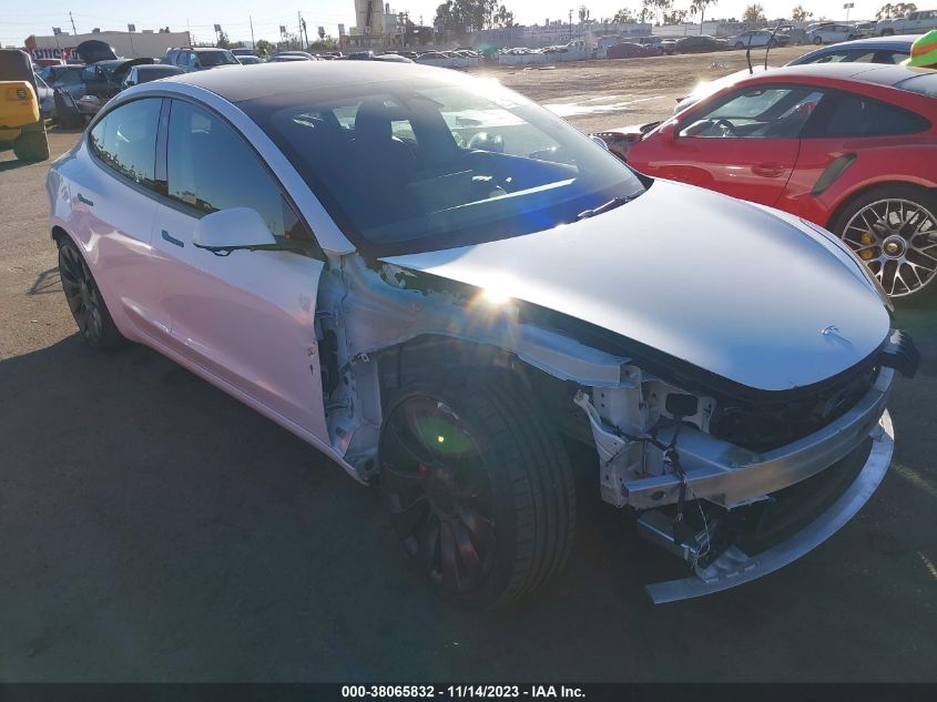 5YJ3E1EC5NF295967 TESLA MODEL 3 PERFORMANCE DUAL MOTOR 2022